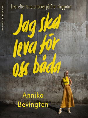 cover image of Jag ska leva för oss båda